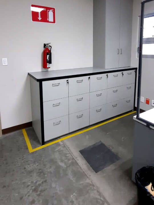 DISEÑO Y PROYECCIÓN - Archivero de madera industrial