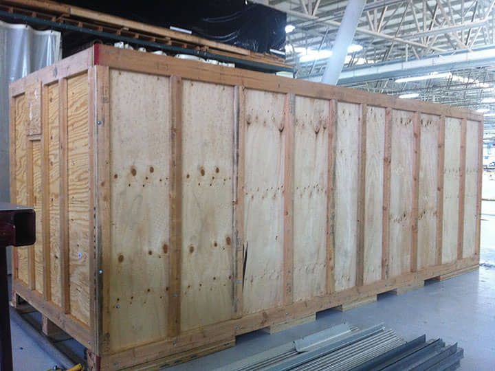 DISEÑO Y PROYECCIÓN - Empaque industrial de madera