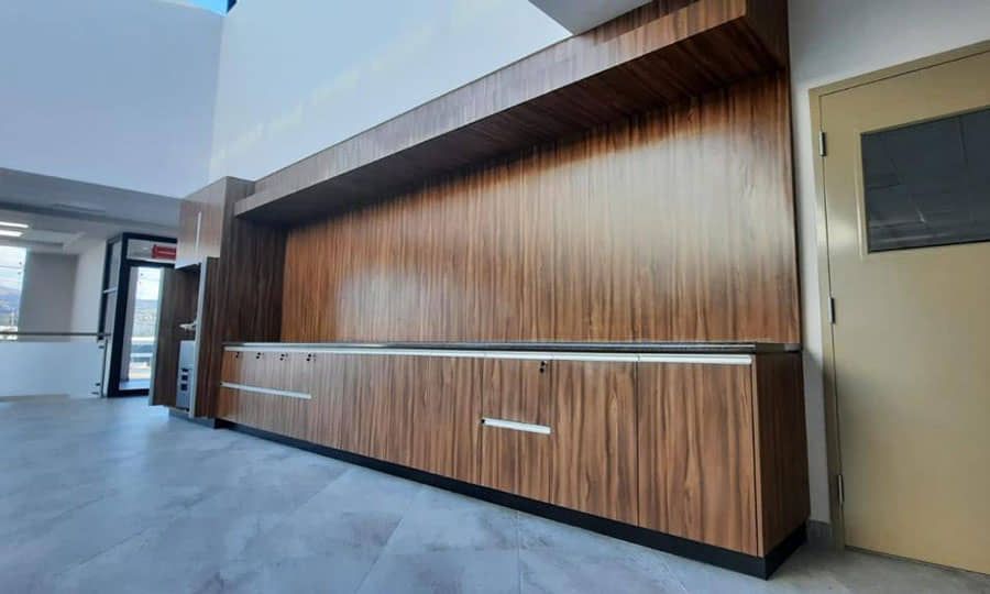 DISEÑO Y PROYECCIÓN - Archivero Industrial Ejecutivo, Industrial wooden filing cabinet