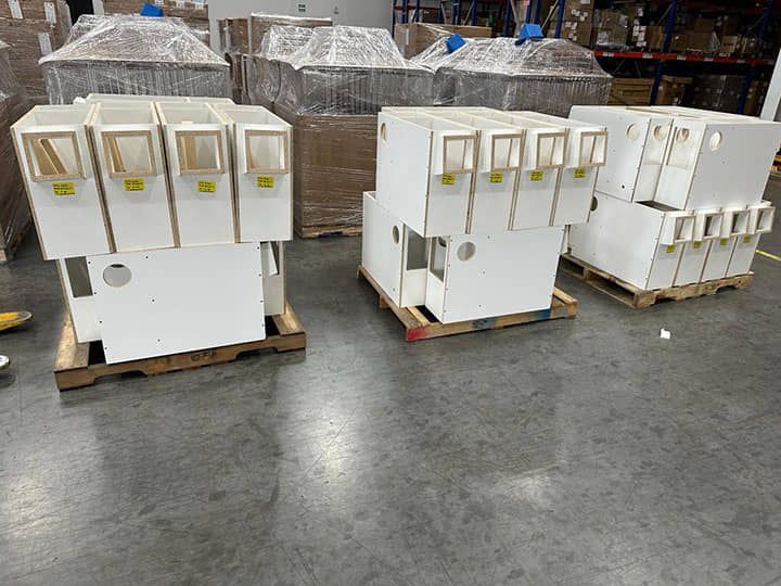 DISEÑO Y PROYECCIÓN - Producción masiva de gabinetes de madera