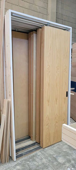 DISEÑO Y PROYECCIÓN - Closet doors, interior sliding doors, prehung closet doors, white oak intierior doors