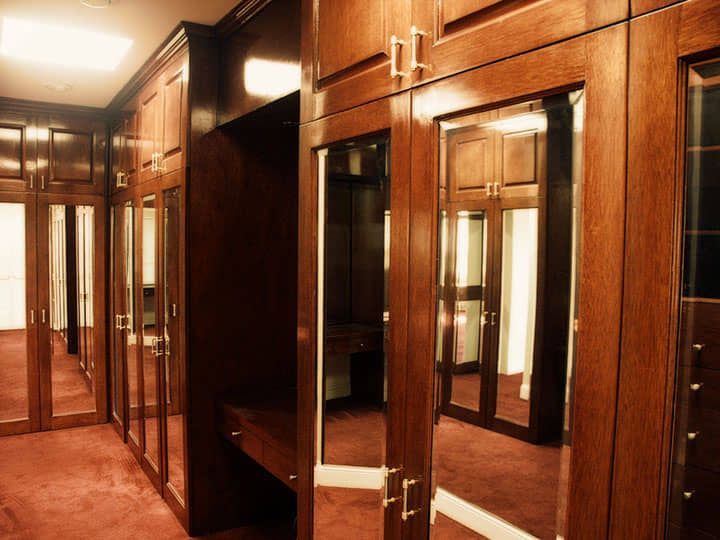 DISEÑO Y PROYECCIÓN - Closet con espejos