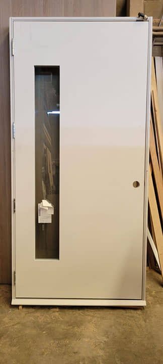 DISEÑO Y PROYECCIÓN - Entrance door, Solid outdoor door, Door with glass