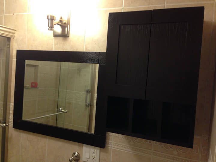 DISEÑO Y PROYECCIÓN - Gabinete para baño, mueble flotante para baño, mueble para botiquín