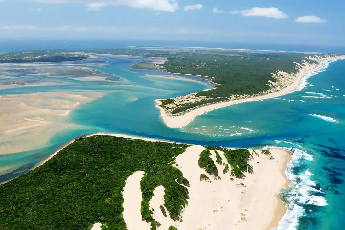 Santa Maria’s beaches are renowned for their untouched beauty, with calm waters perfect for snorkeling and exploring diverse marine life.