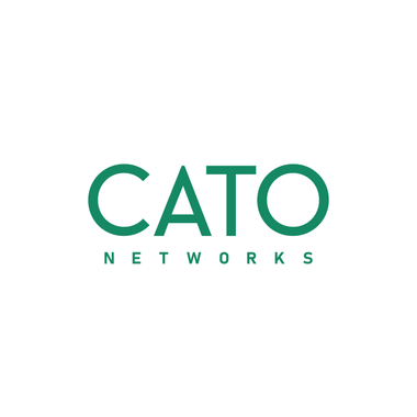 The dark green "CATO" logo with "NETWORKS" written in smaller, spaced letters underneath, set on a white background.