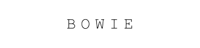 Bowie logo