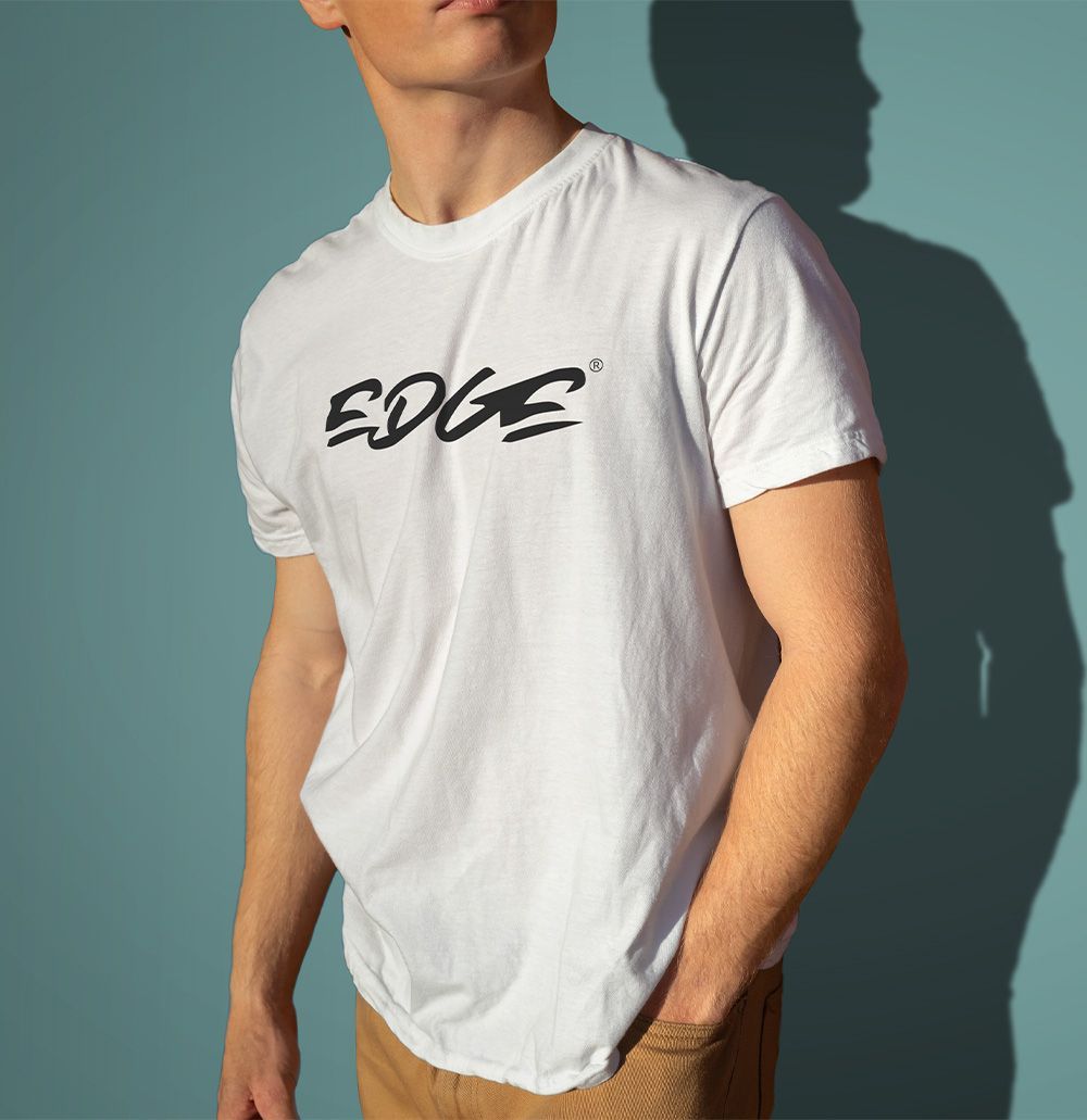 Tskjorte med Edge Kayak logo