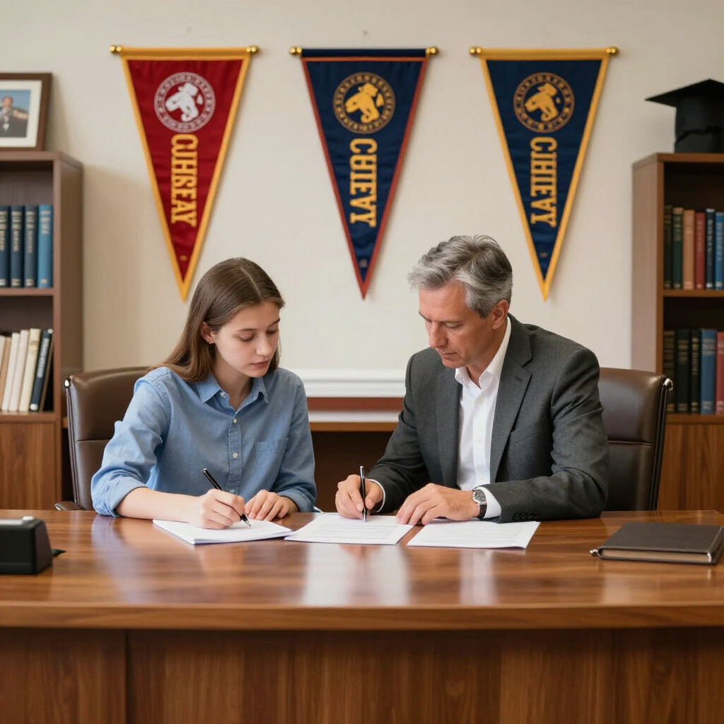 Kwekwe student completing study abroad and scholarship documents with Prestige Scholar