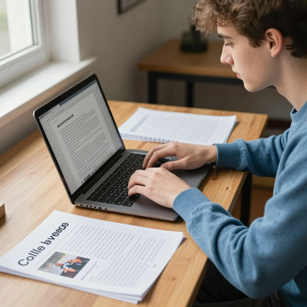 “Kwekwe student, preparing study abroad applications with Prestige Scholar guidance