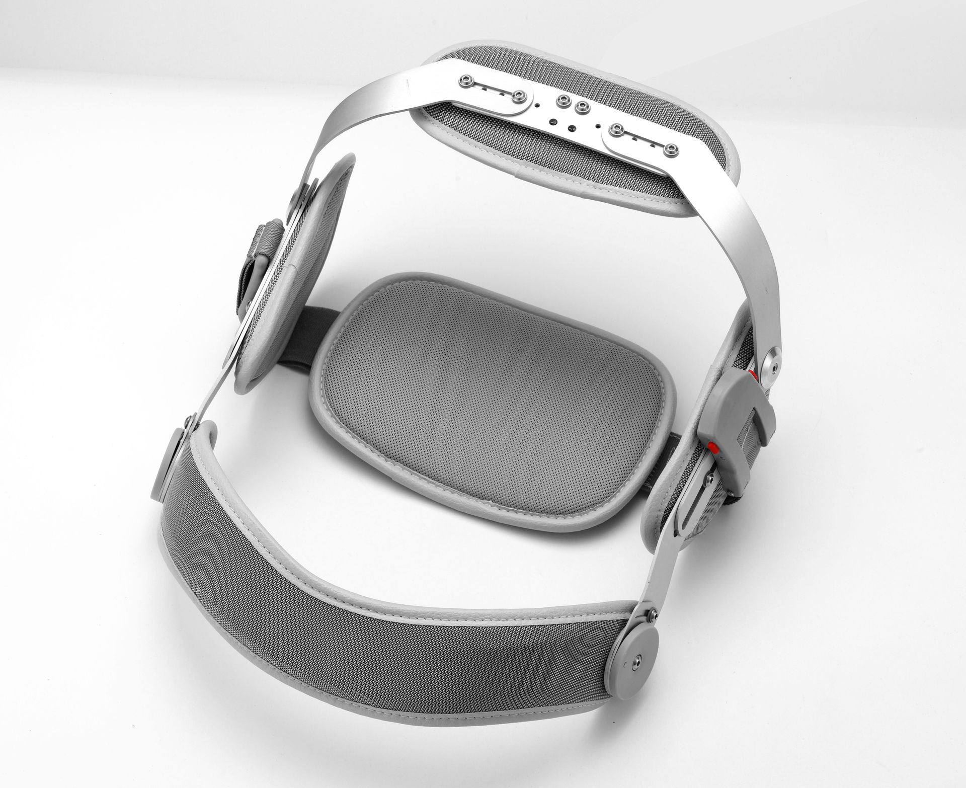 A 3d model of a brace on a white surface