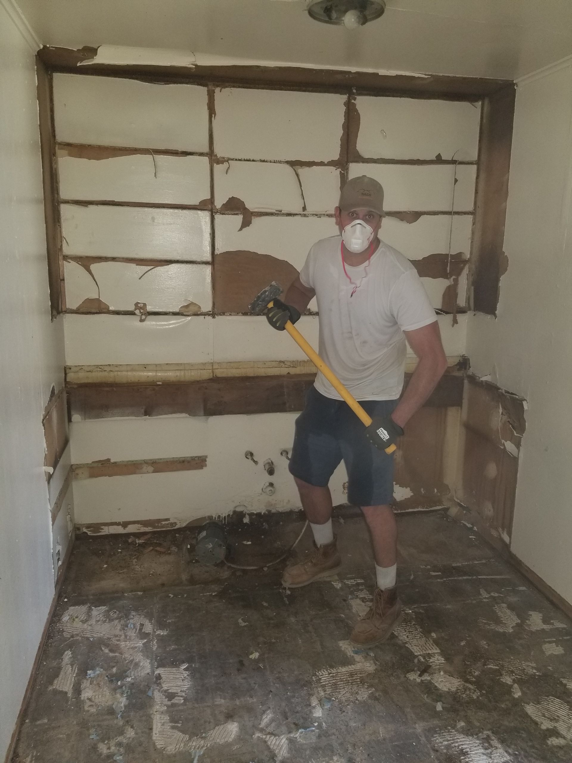Wall Down for Kitchen Renovation - Tulsa, OK - TULCO DEMOLITION LLC