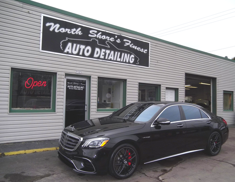 Black Mercedez Benz | Glendale, WI | North Shore’s Finest Auto Detailing