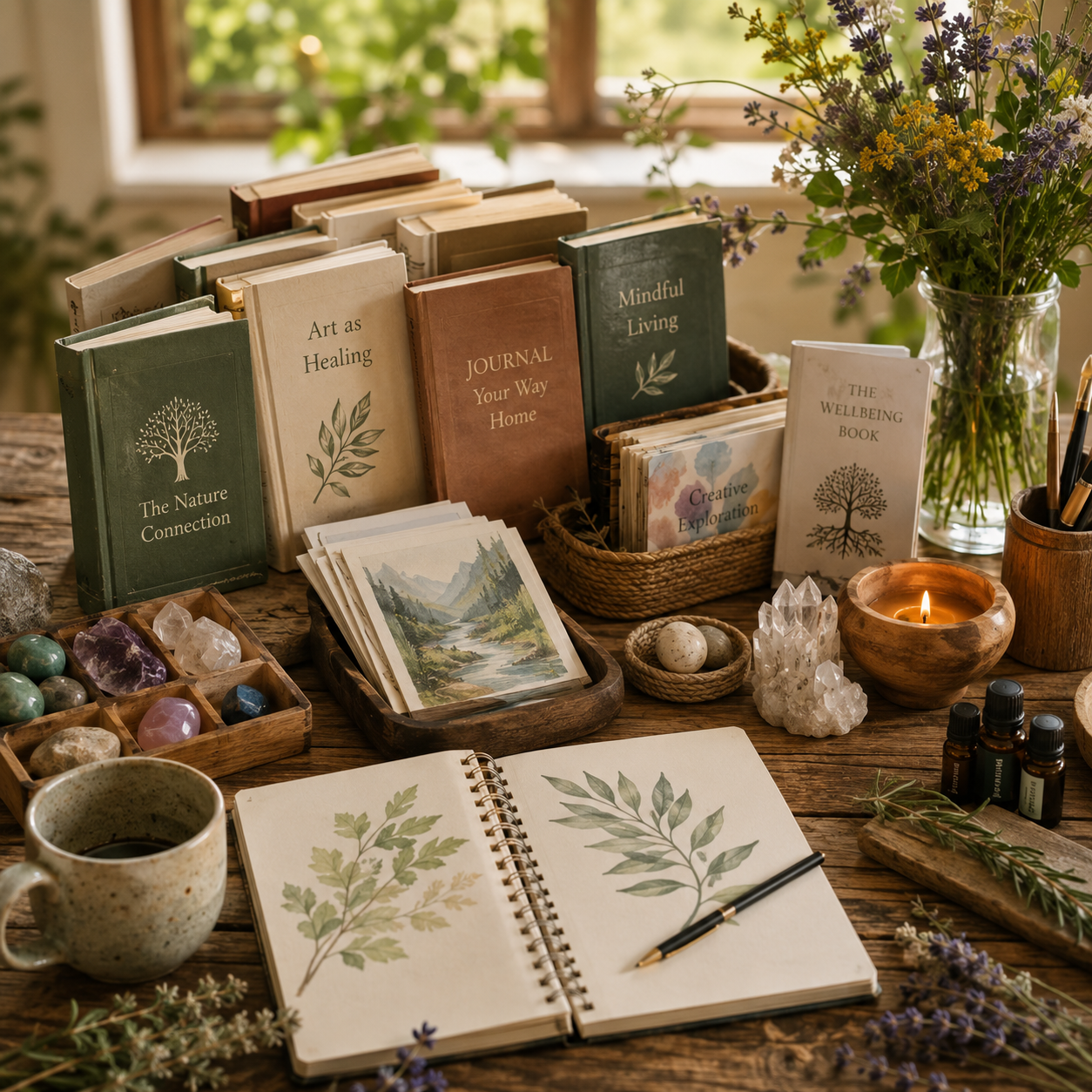 The discovery table concept for Serene Roots