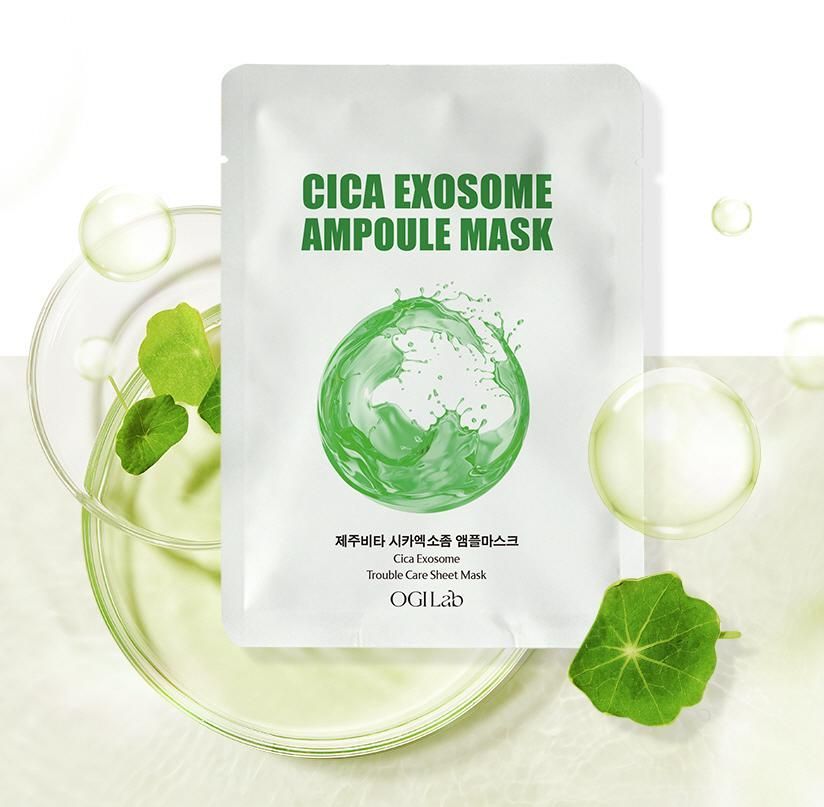 OGILab Cica Exosome Ampoule Mask (28ml x 10pcs)
