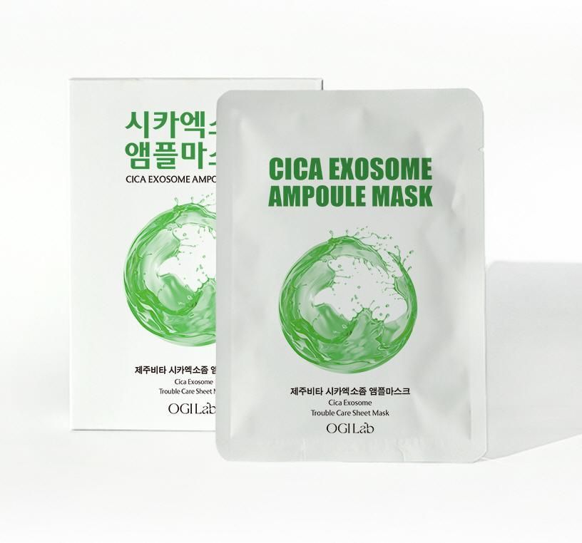 OGILab Cica Exosome Ampoule Mask (28ml x 10pcs)