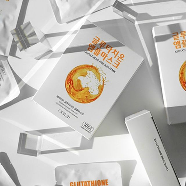 glutathione face cream benefits SNP Real Active Glutathione Ampoule Sheet Mask main image 0