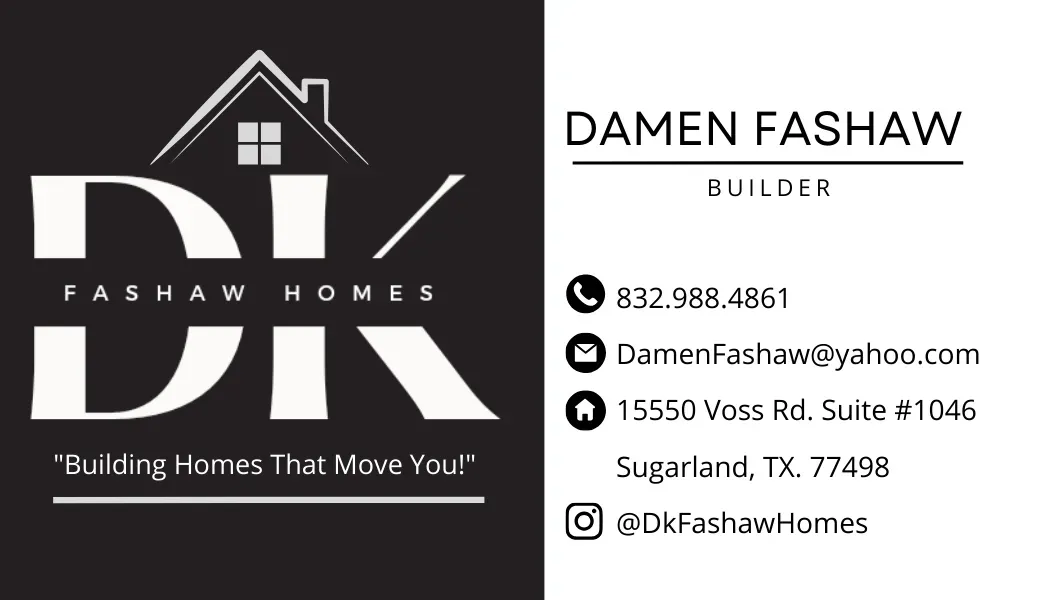 Damen Fashaw business card