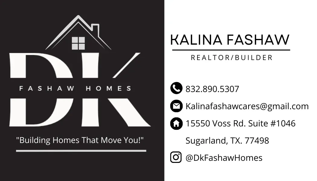Kalina Fashaw business card