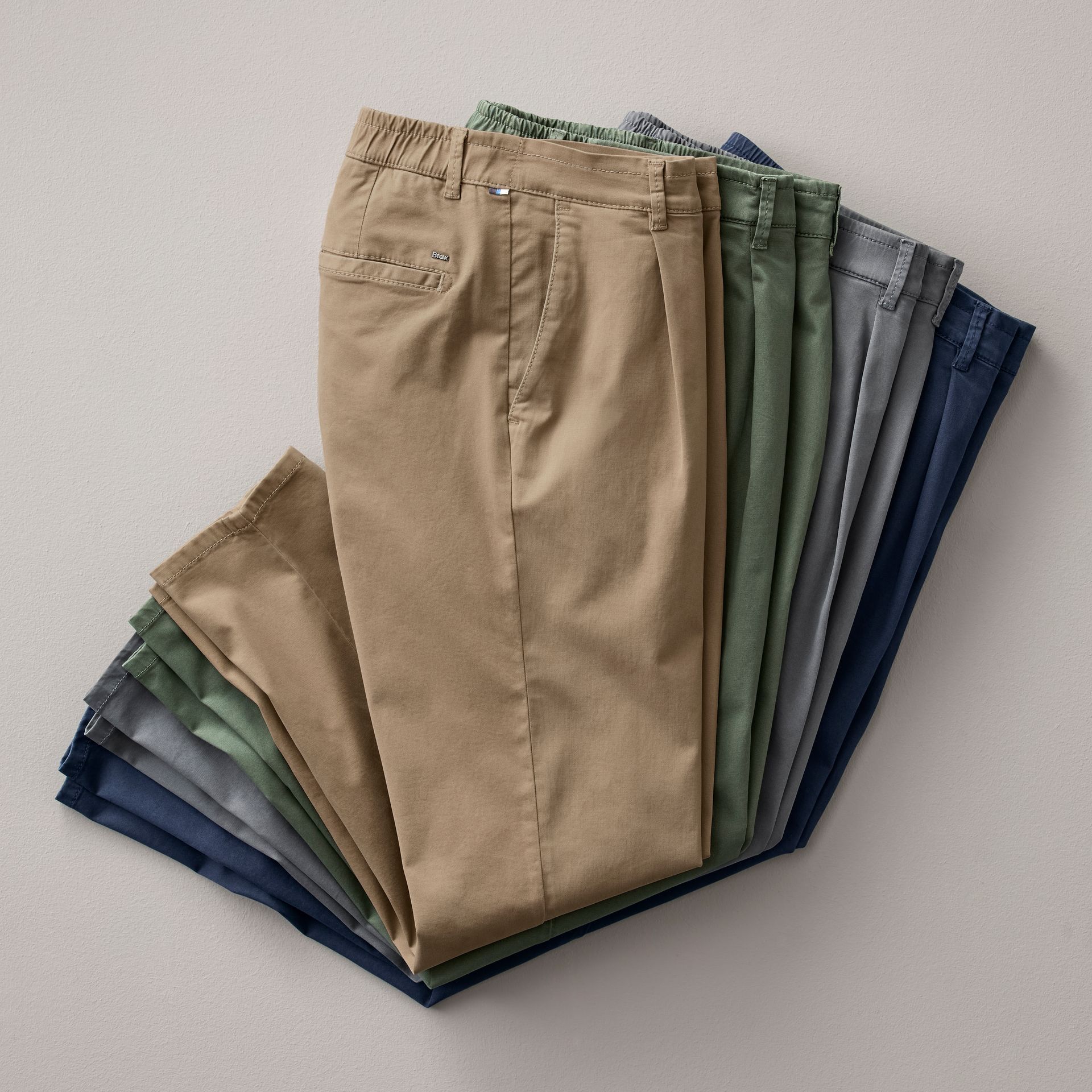 Brax tailored trousers detail