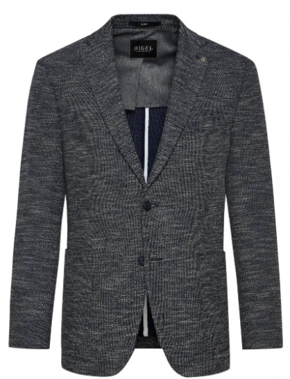 Digel Giacca in jersey grigio digel drop quattro corto