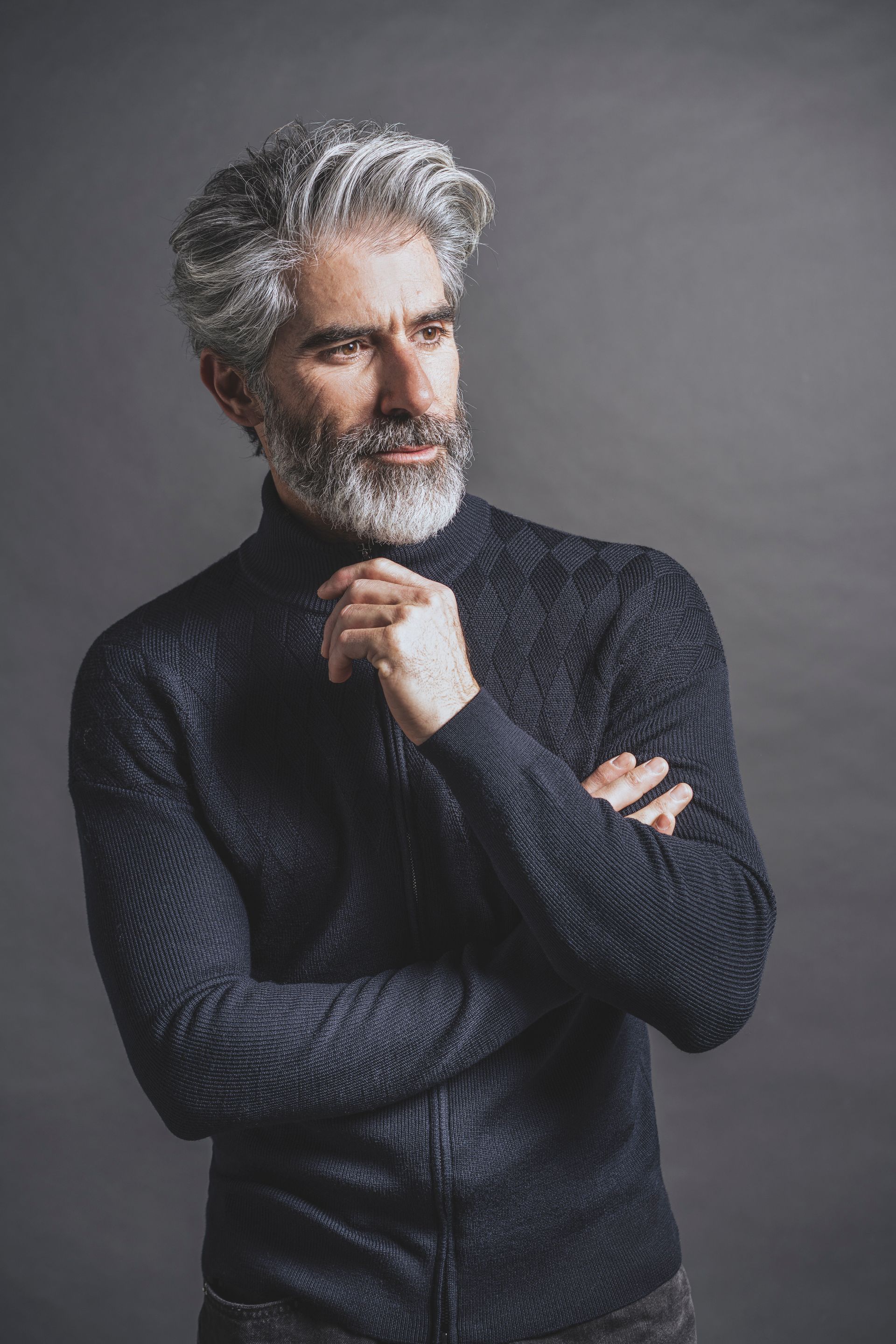 Phil Petter Zip Jacket With Masculine Rhombus Structure