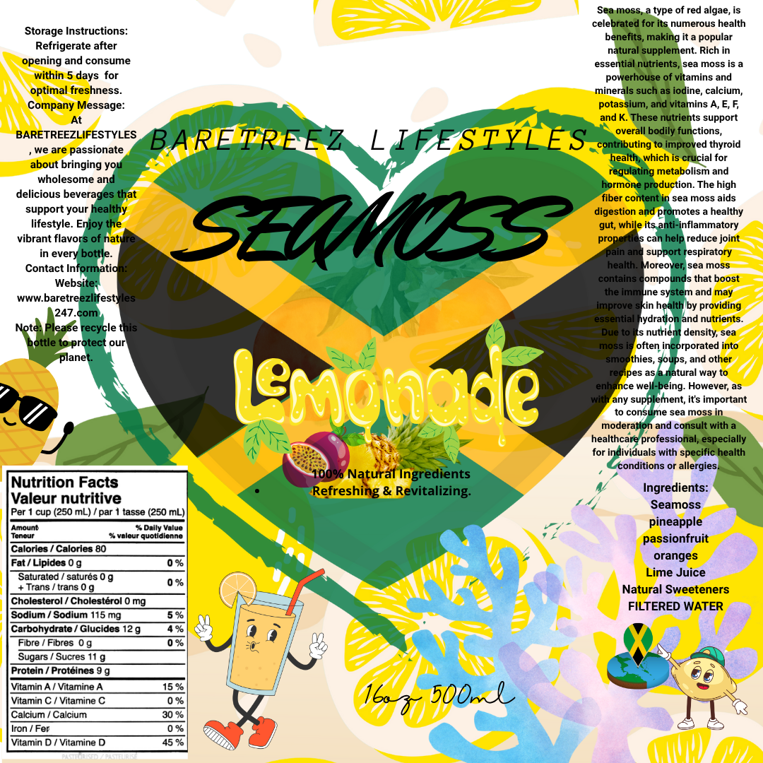 SEAMOSS LEMONADE