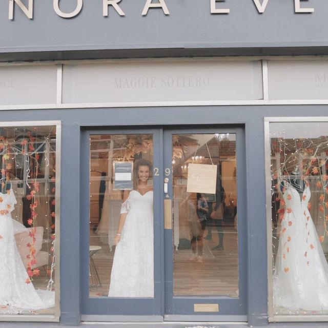 Nora's bridal boutique clearance