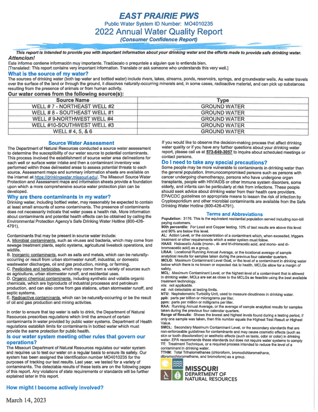 Boil Water Orders  Missouri Department of Natural Resources