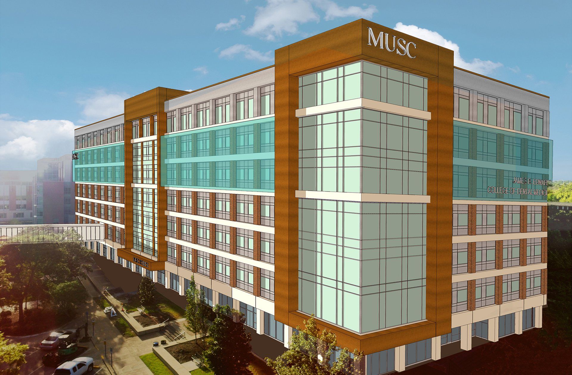 an artist 's impression of the muse building