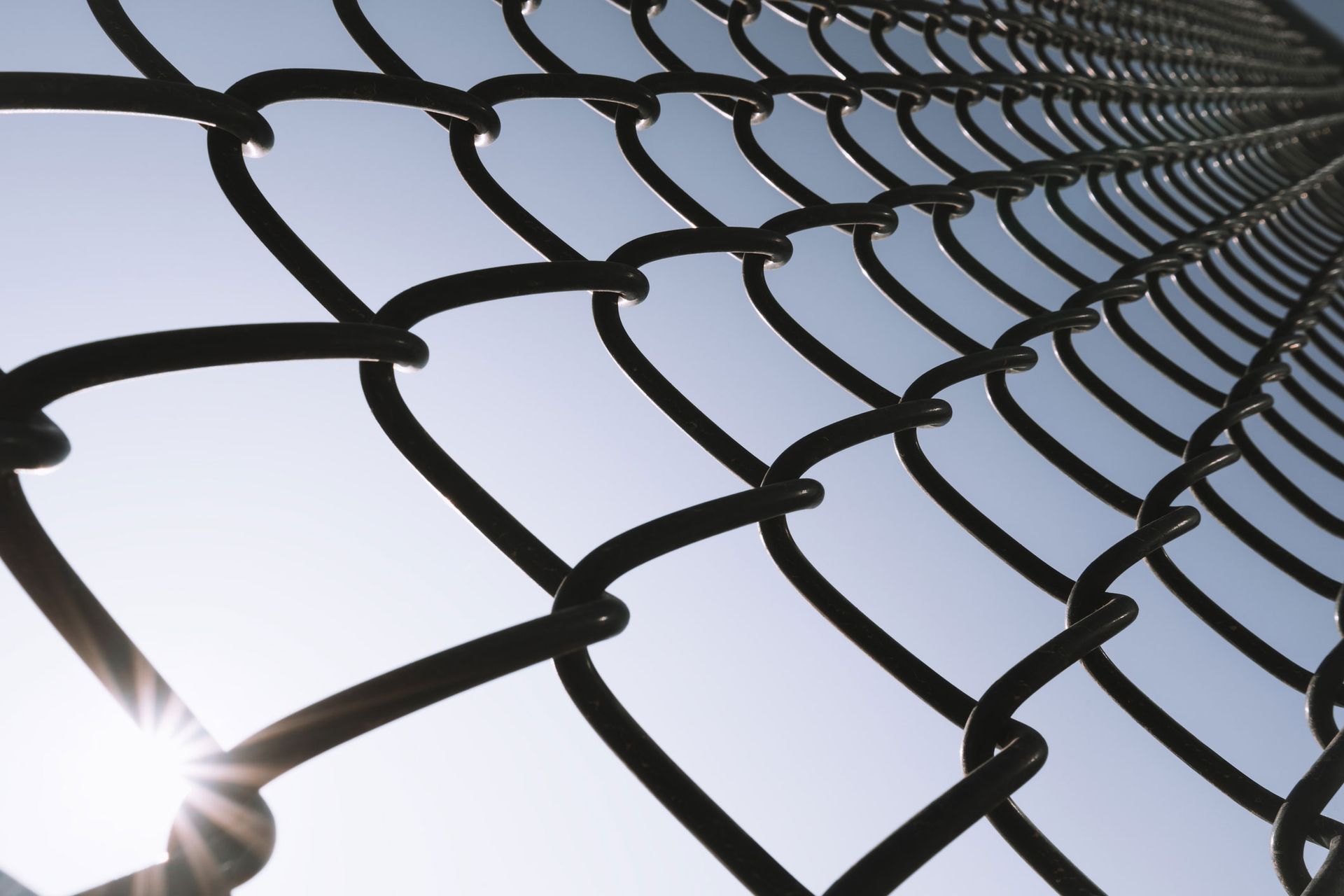 Close Up View Of A Chain Fence | Wagoner, OK | Wagoner Glass & Fence