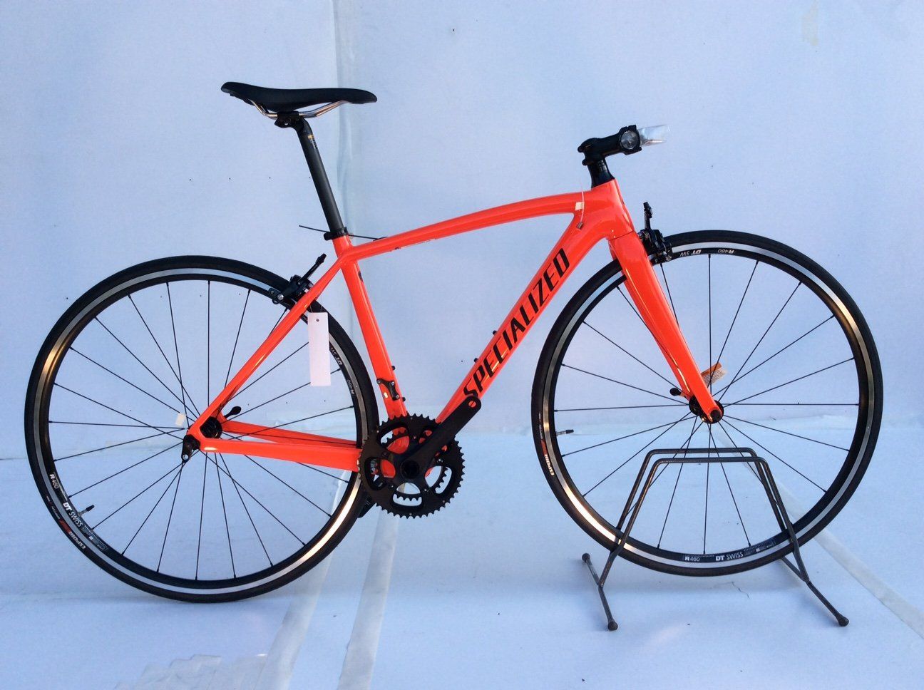 Bici da corsa con telaio in carbonio