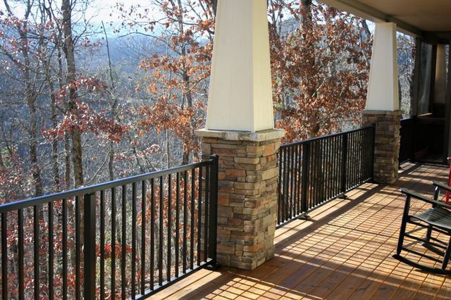 Aluminum Fence On Terrace
