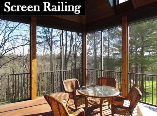Screen Railing