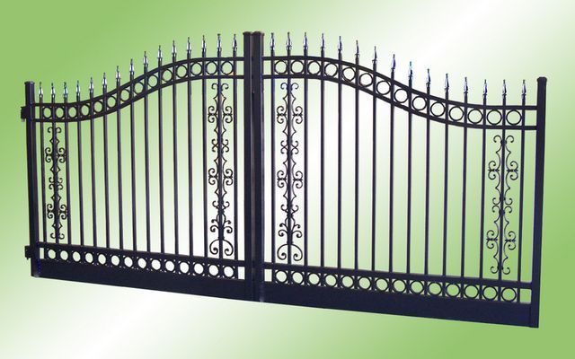 Decorative Black Gate