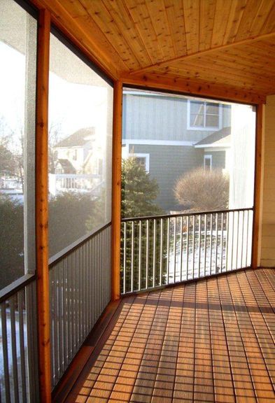 Modern House With Screen Railing