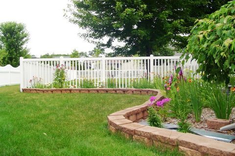 Garden White Fence