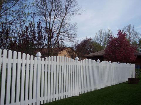 White Wooden Fence