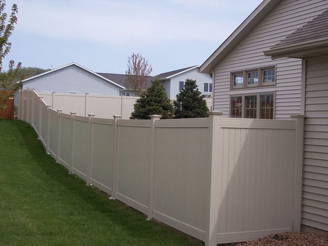 Vinyl Private Fencing