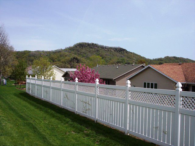 Wooden Fence With Design