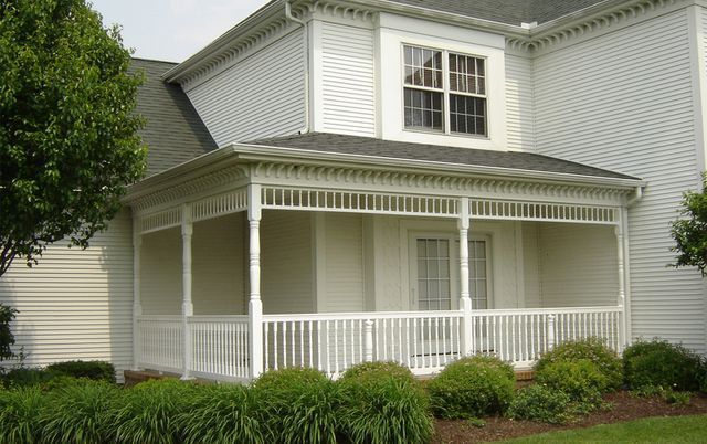 Vinyl Railing On Terrace