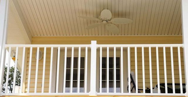 White Vinyl Railing