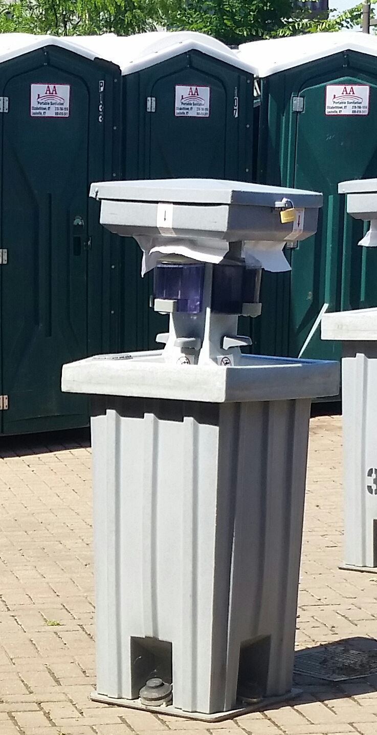 Hand Washing Station — Elizabethtown, KY — A A Portable Sanitation