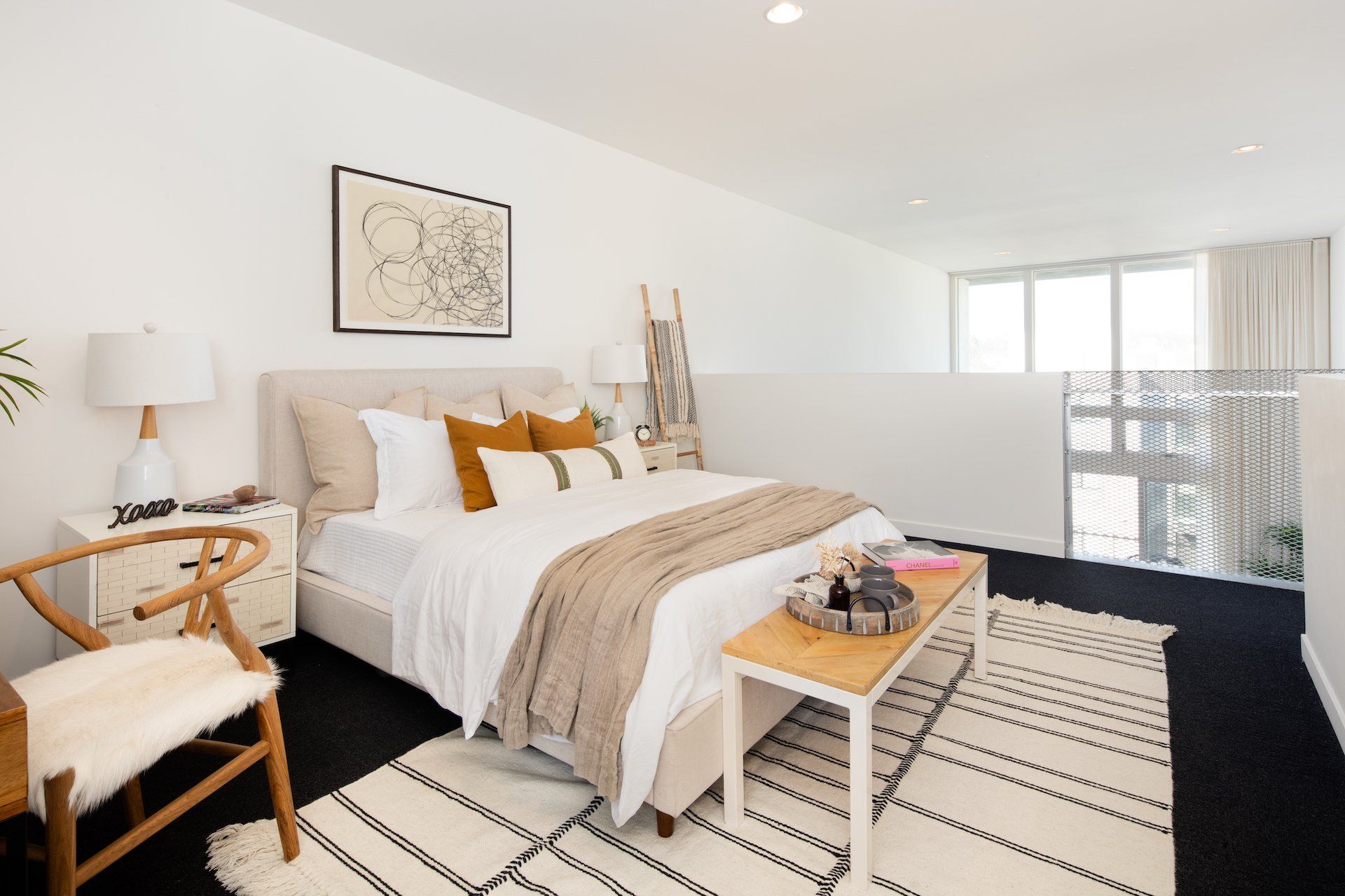 culver city loft bedroom