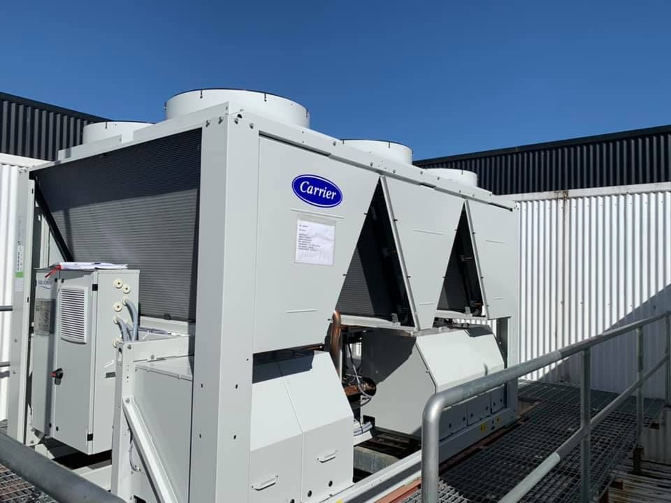 Aerial View of A Town with Houses — Leader Air Conditioning in Yass, NSW