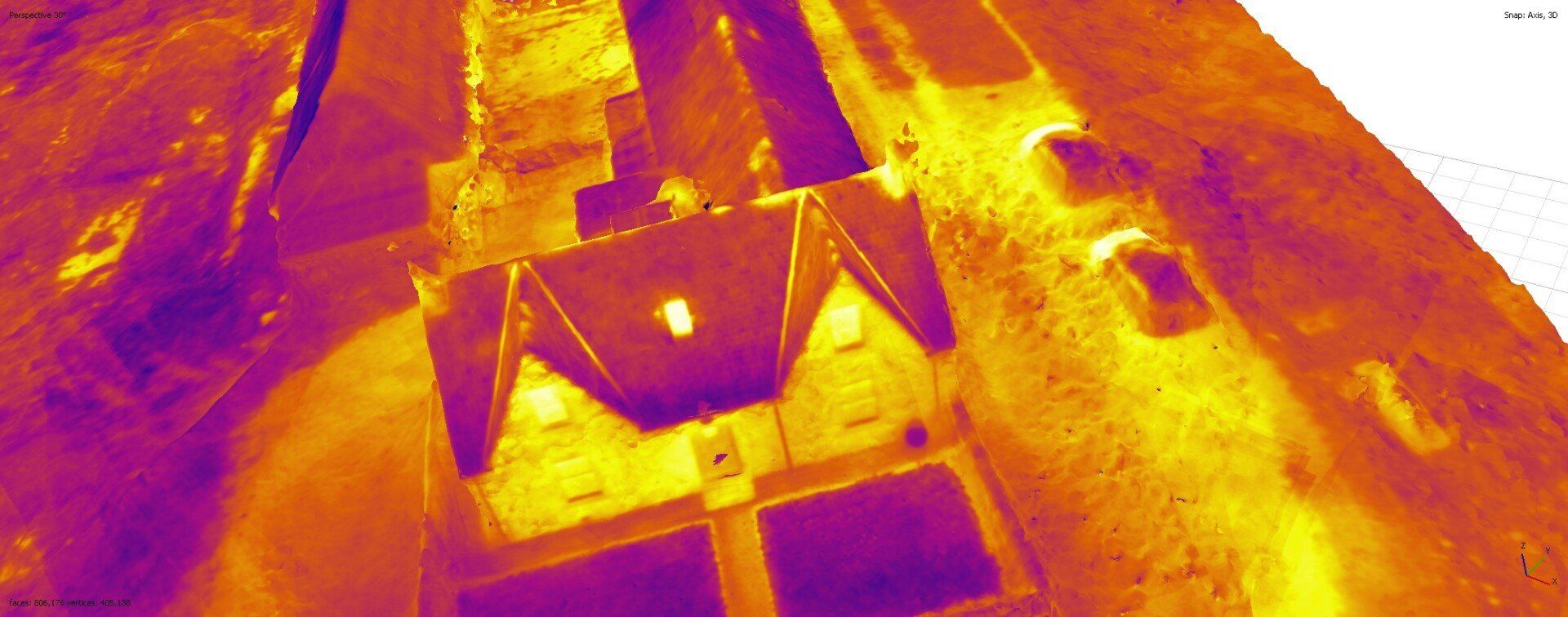 Thermal survey of historic buildings
