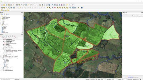 QGIS deliverable to support data sharing and analysis
