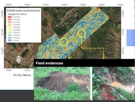 Radar SAR Subsidence survey (Aouth America, Radaz)