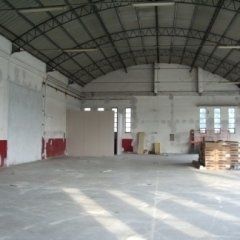 capannone ritinteggiato