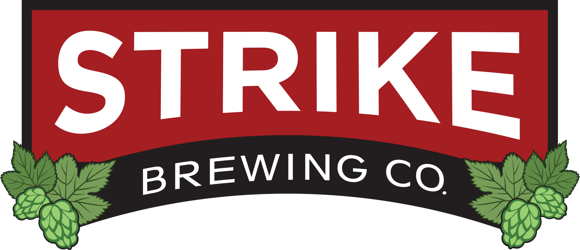 A logo for Strike Brewing Company